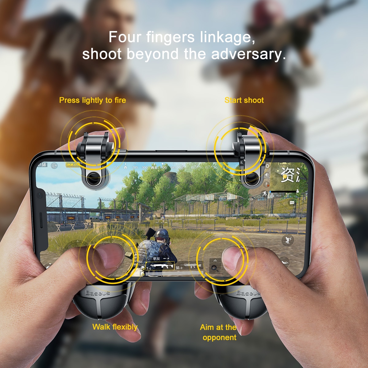 Mobile Joystick PUBG Gamepad Controller