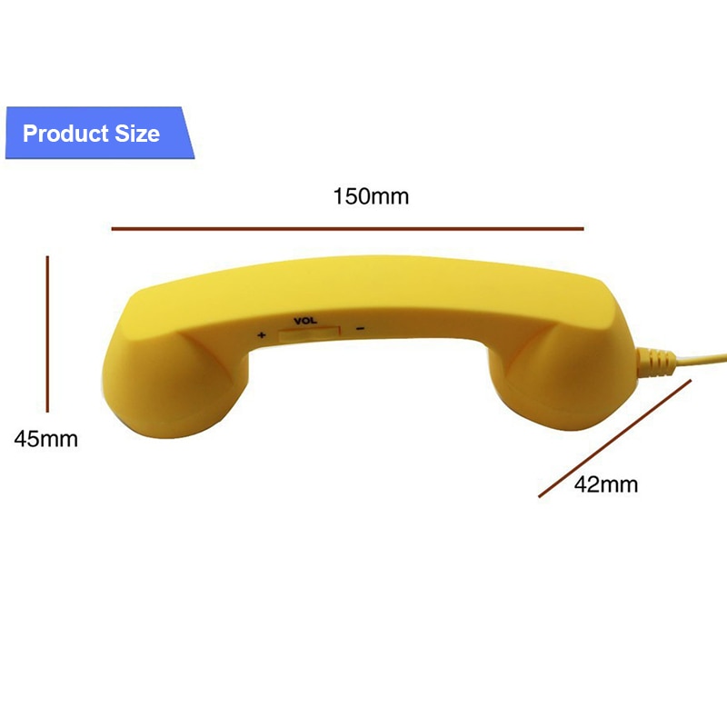 3.5mm Phone Handset Call Receiver