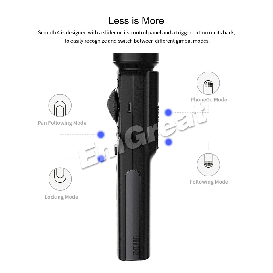 Smartphone Gimbal Camera Stabilizer