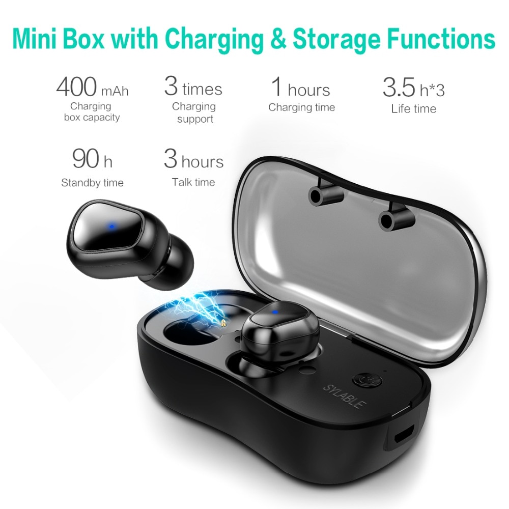 Waterproof Wireless Bluetooth Earbuds