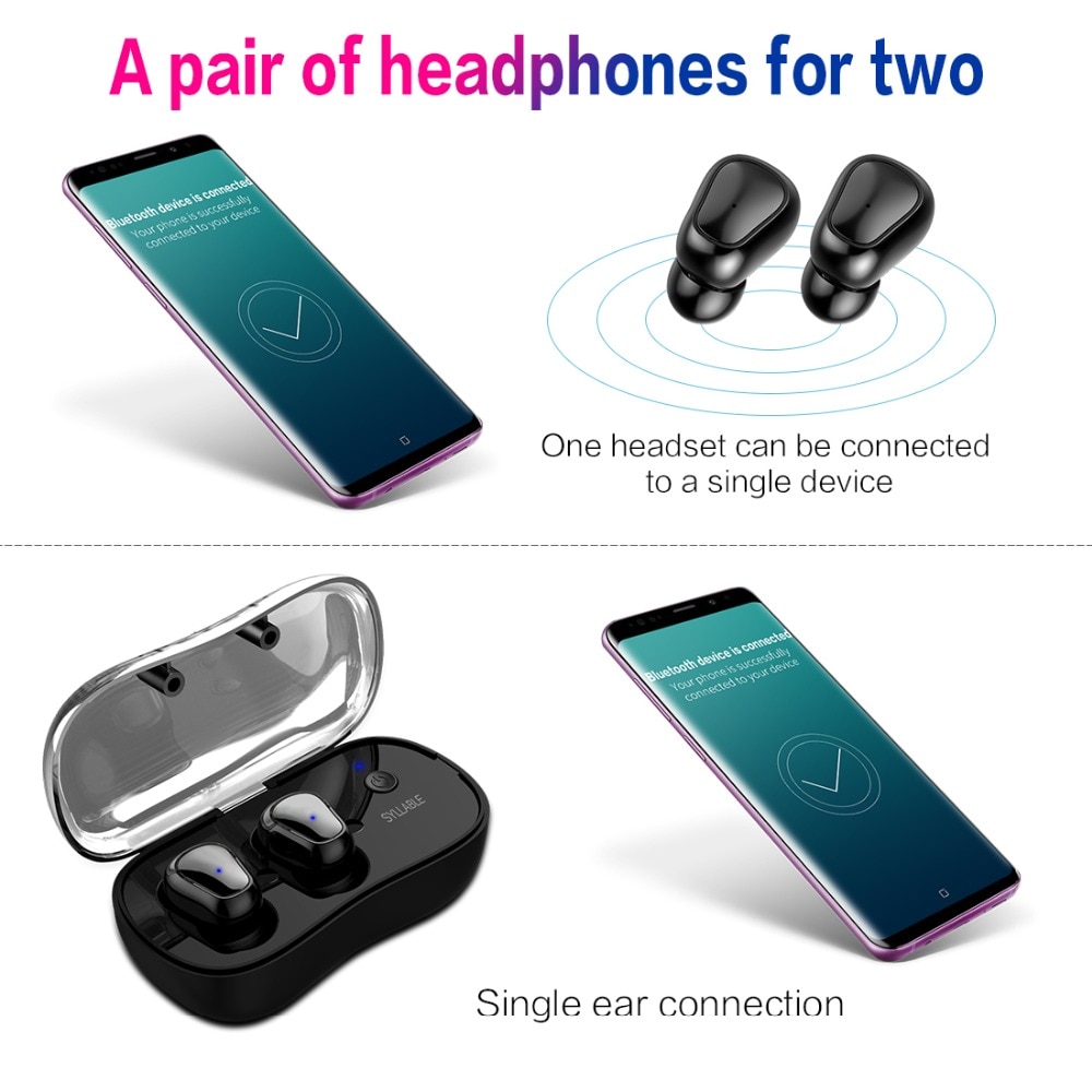 Waterproof Wireless Bluetooth Earbuds