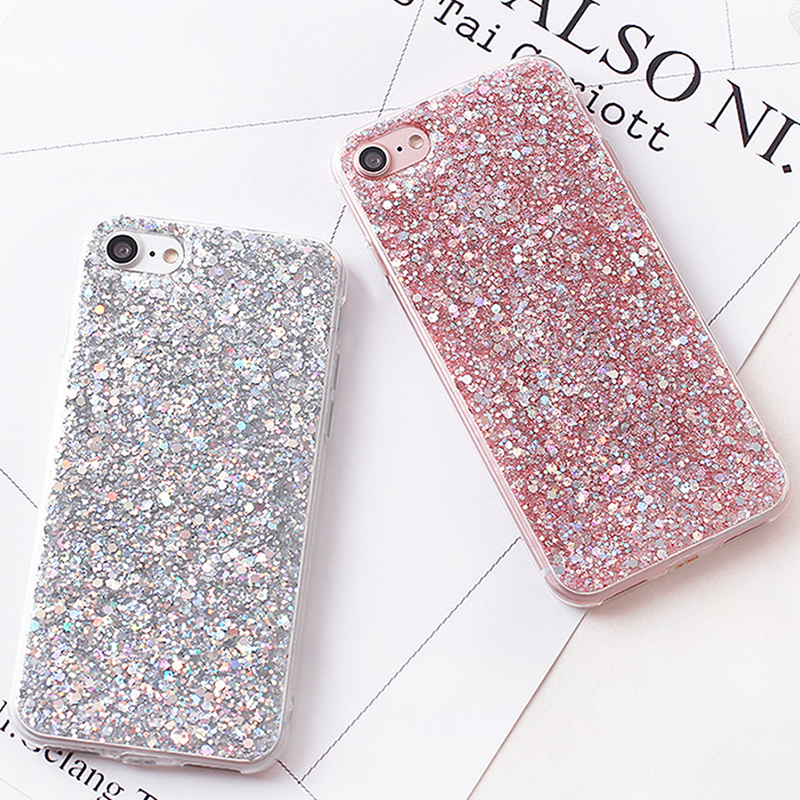 iPhone and Samsung Glitter Phone Cases 