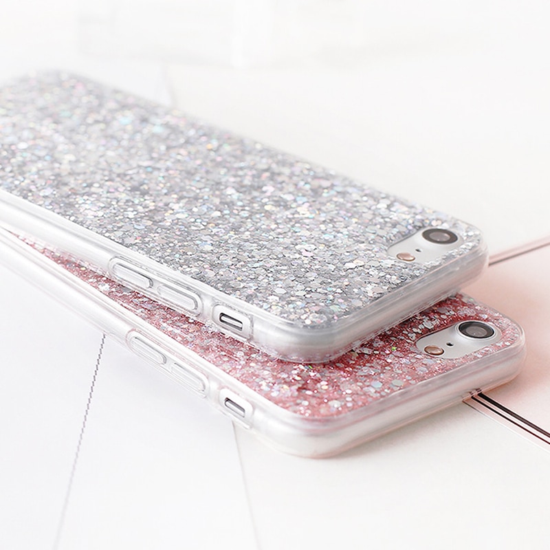 iPhone and Samsung Glitter Phone Cases 