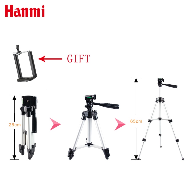 Camera Stand Flexible and Portable Tripod