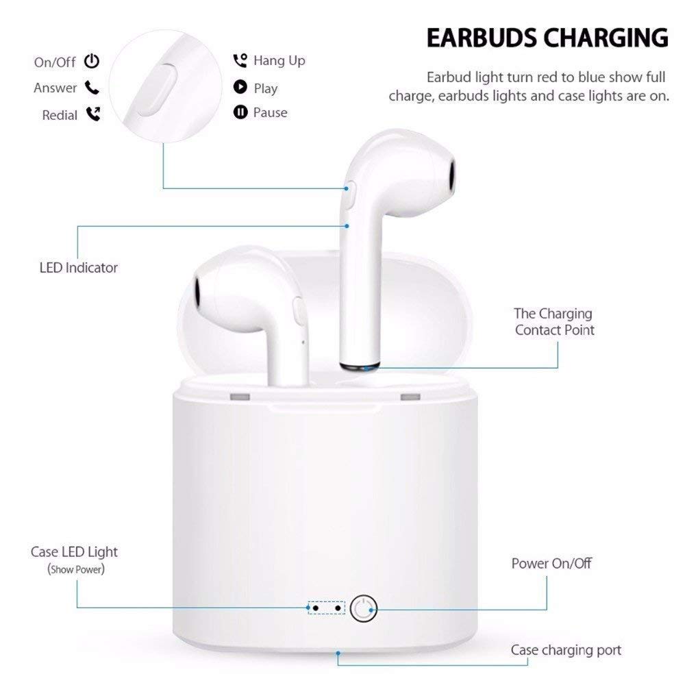 Wireless Earphones Bluetooth Connection