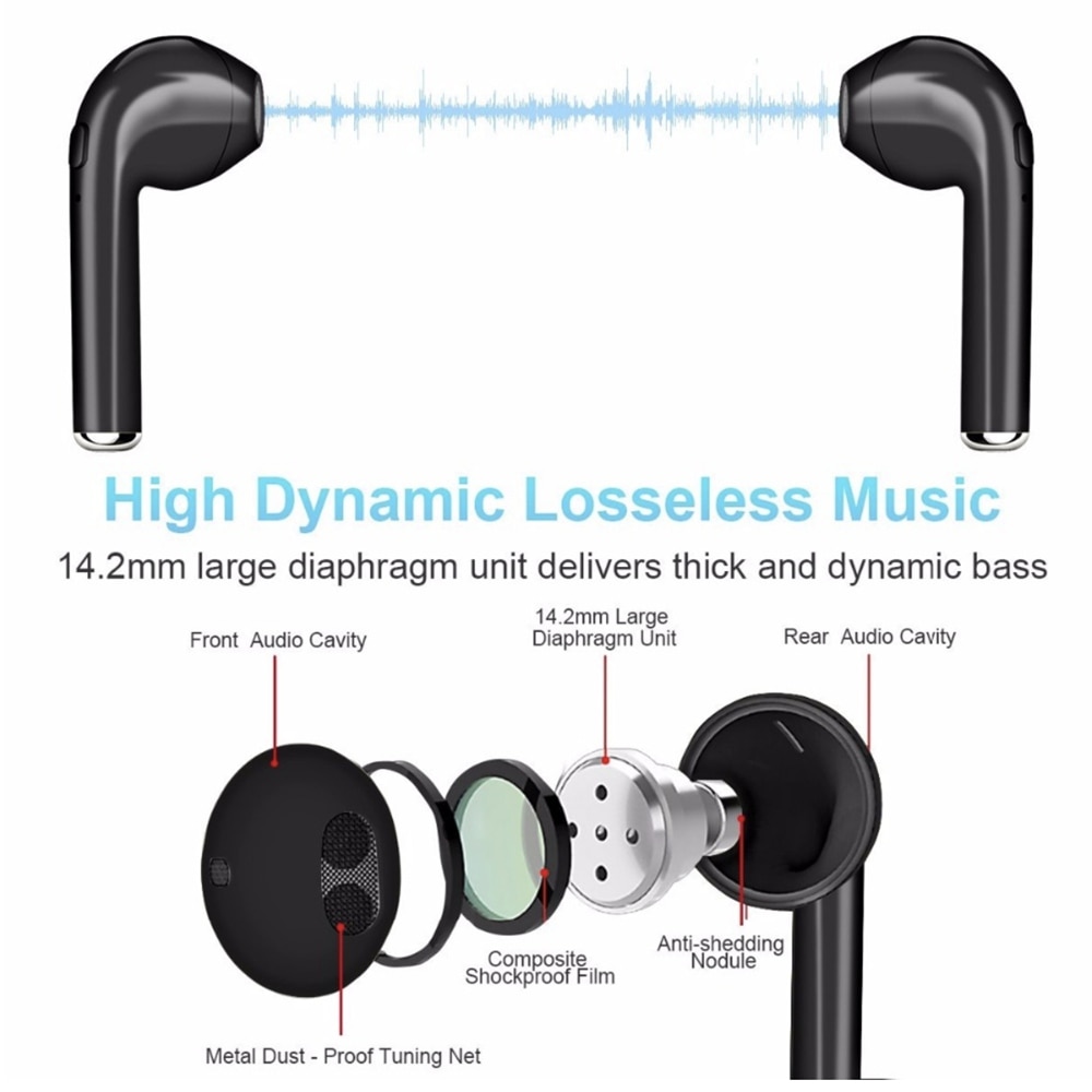 Wireless Earphones Bluetooth Connection