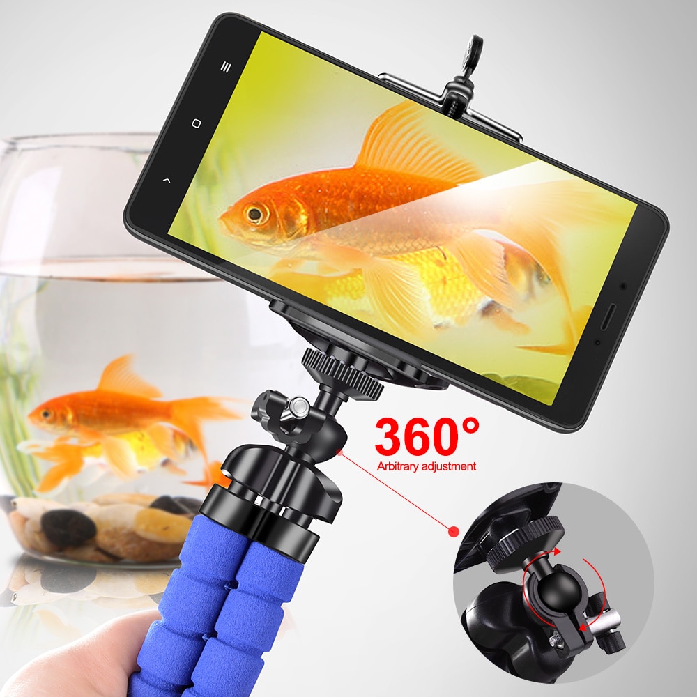 Flexible Tripod for Mobile Phone Camera