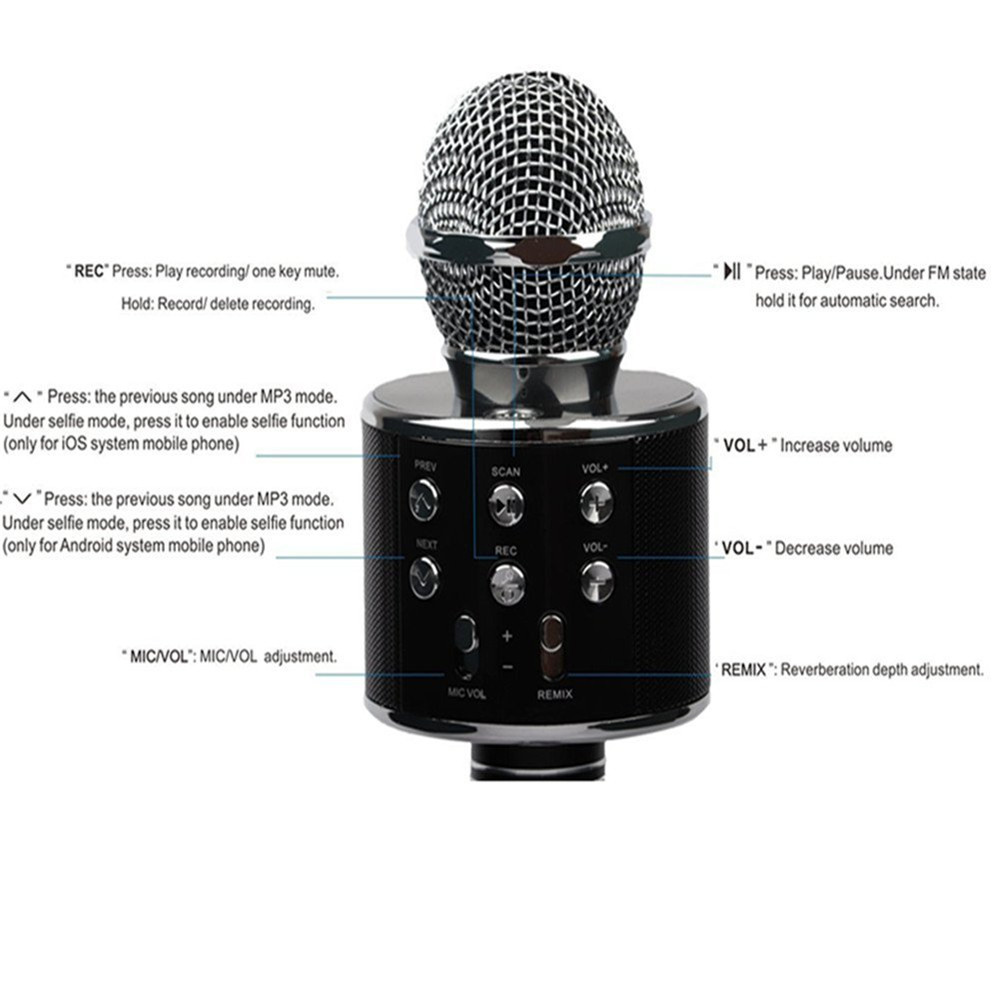 Bluetooth Wireless Microphone