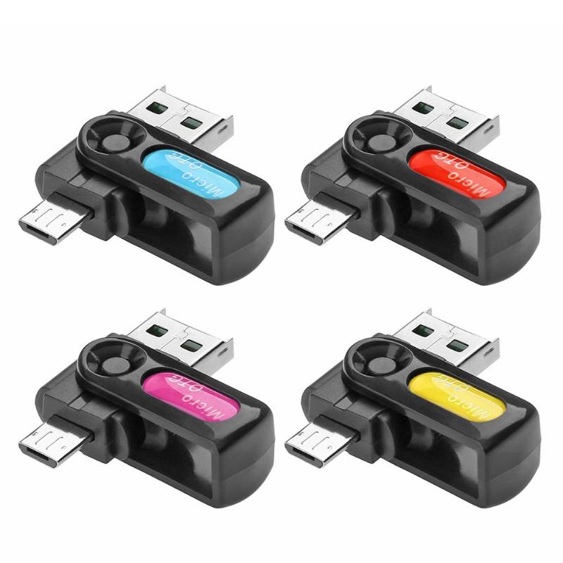 USB Card Reader 2-in-1 Adapter