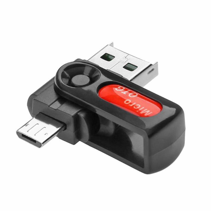 USB Card Reader 2-in-1 Adapter