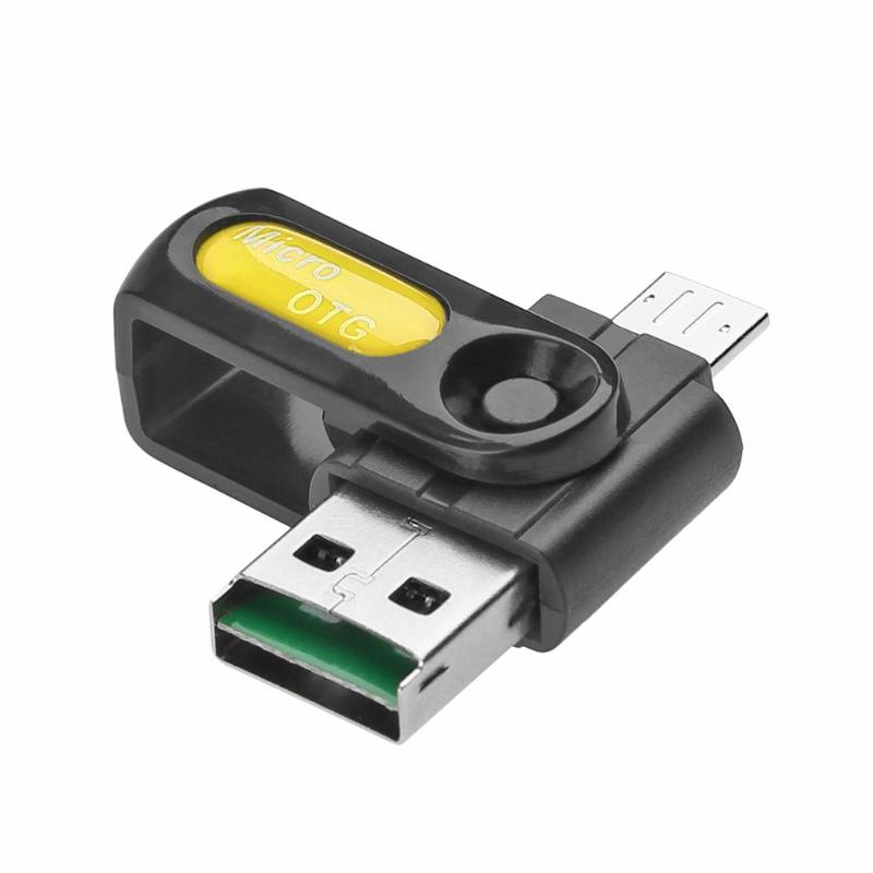 USB Card Reader 2-in-1 Adapter