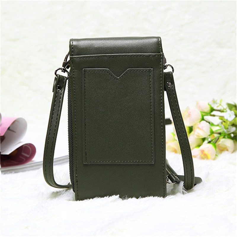 Phone Bag Leather Crossbody Purse