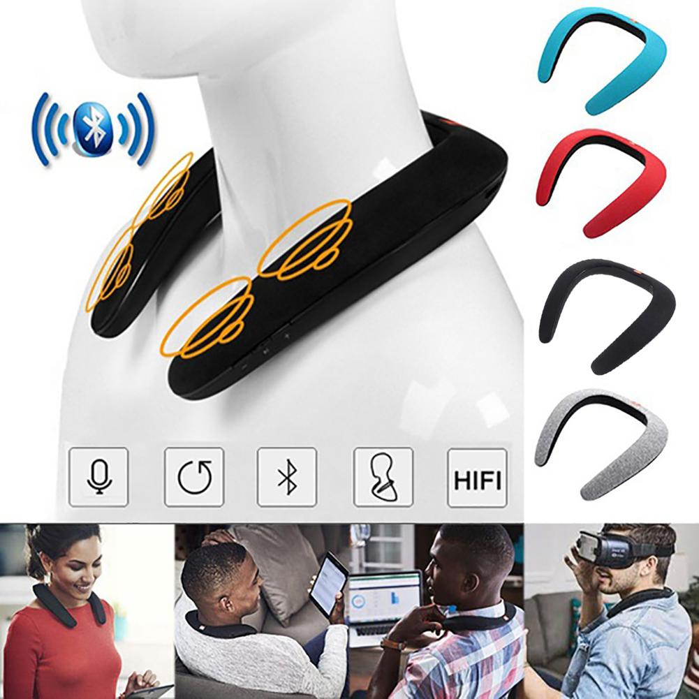Neck Speakers Portable Bluetooth Player