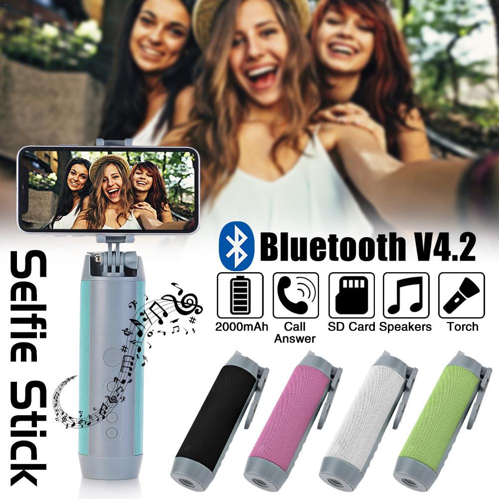 5in1 Monopod Bluetooth Speaker Selfie Stick