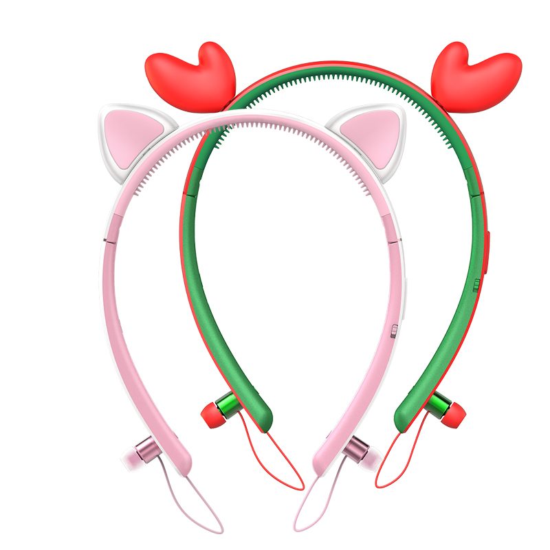 Wireless Girls Headphones Cute Bunny Ears