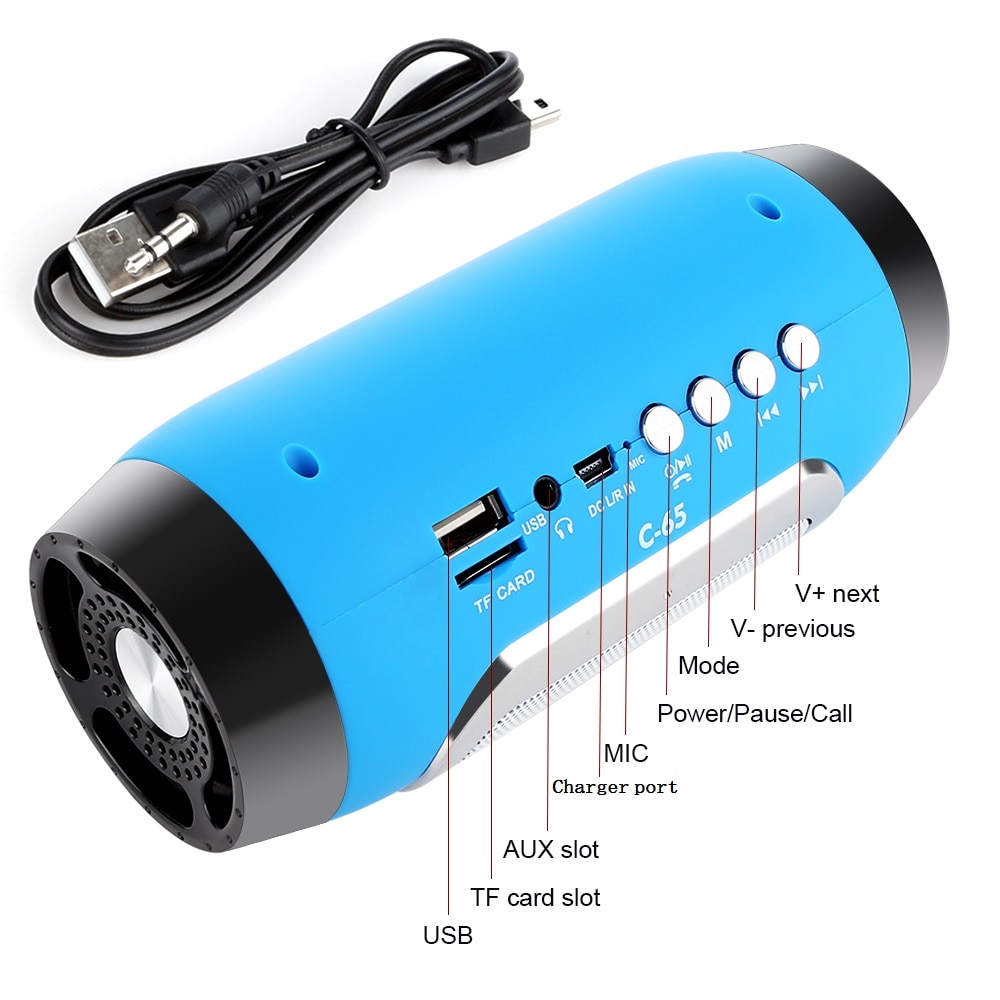 Subwoofer Portable Bluetooth Speakers