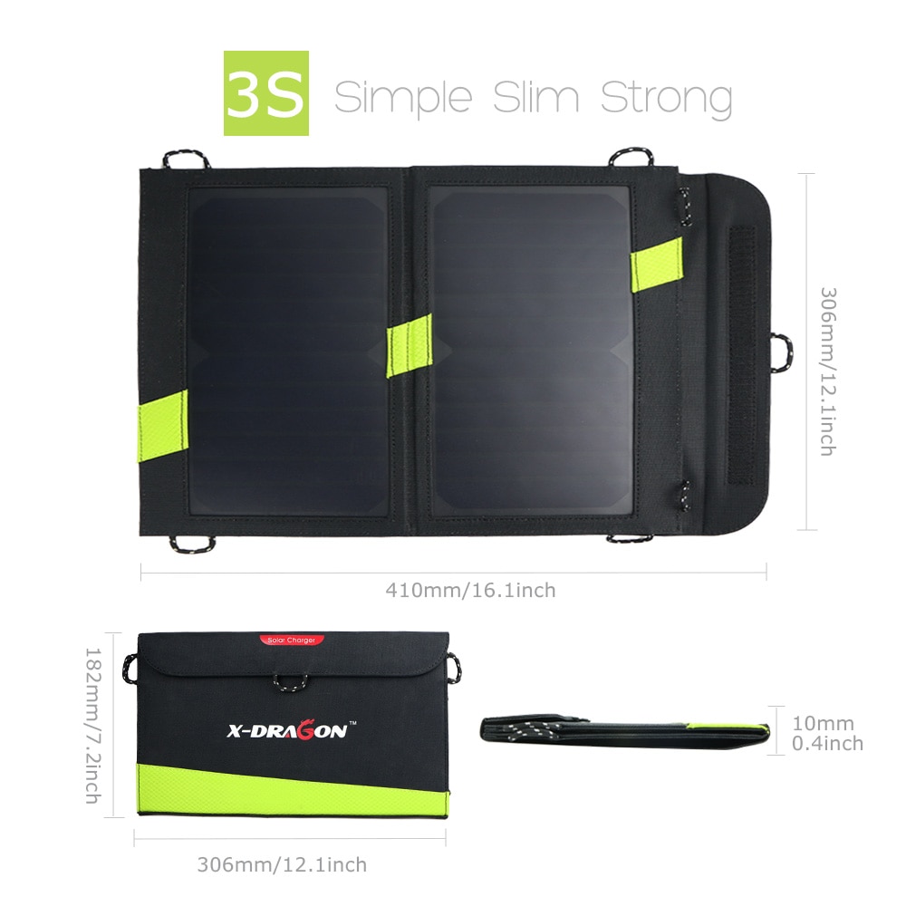 Solar Panels Hiking Power Bank