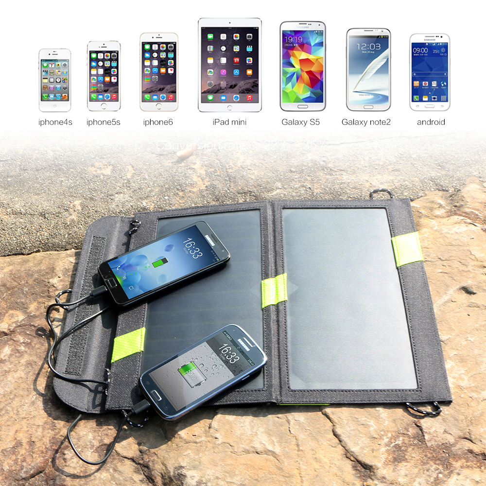 Solar Panels Hiking Power Bank