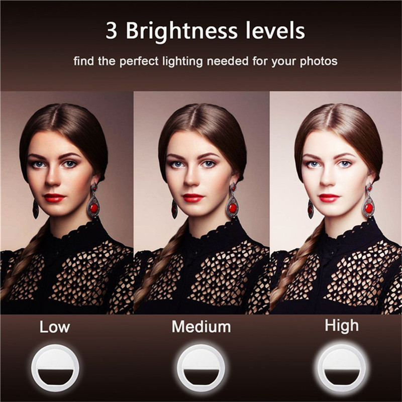 Ring Light Selfie Phone Attachment