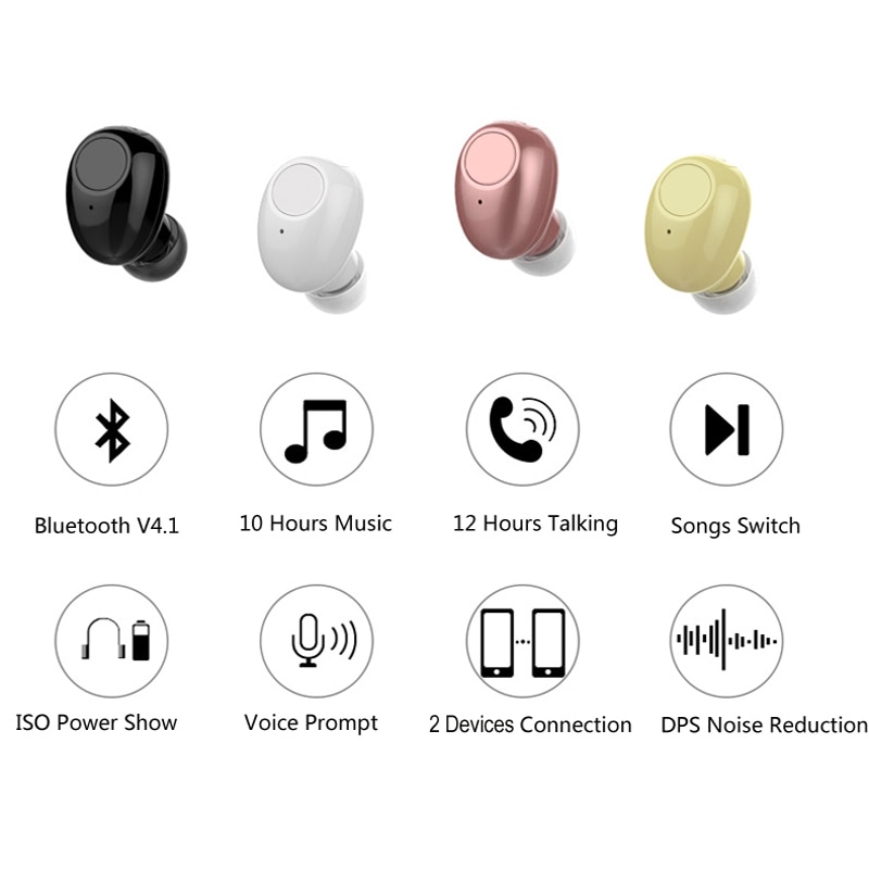 Bluetooth Headset Single Earbud