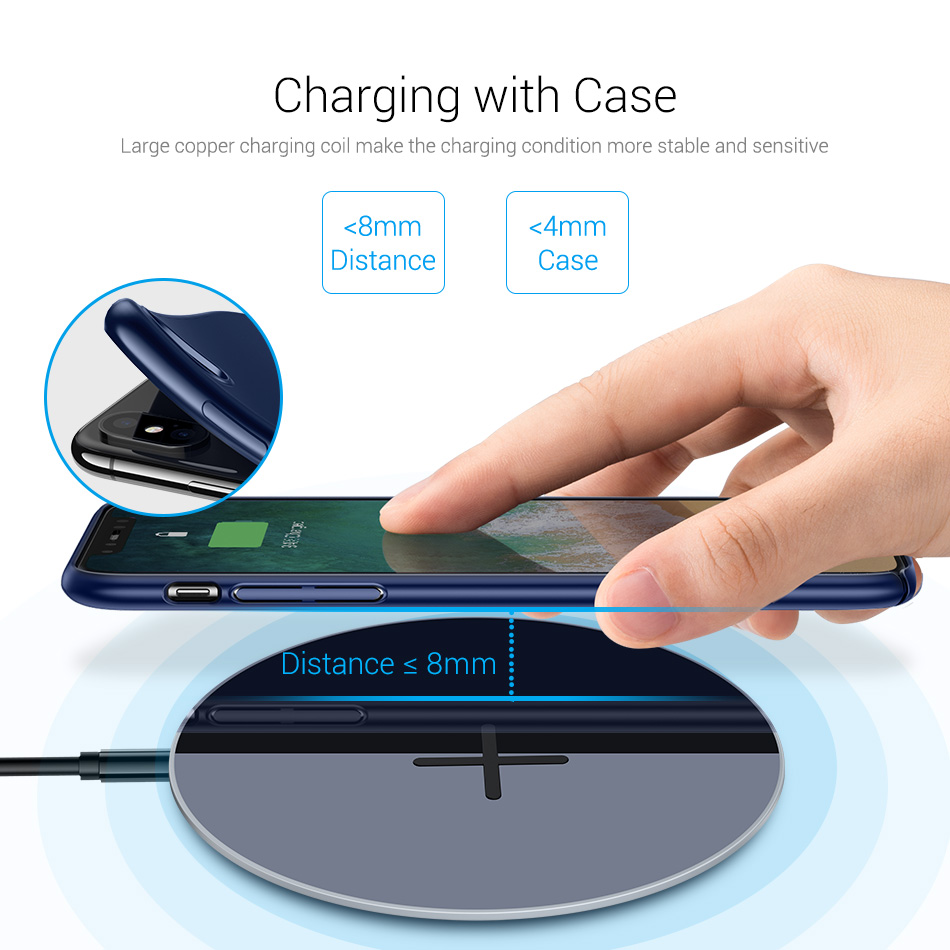 Slim Smartphone Wireless Charging Pad