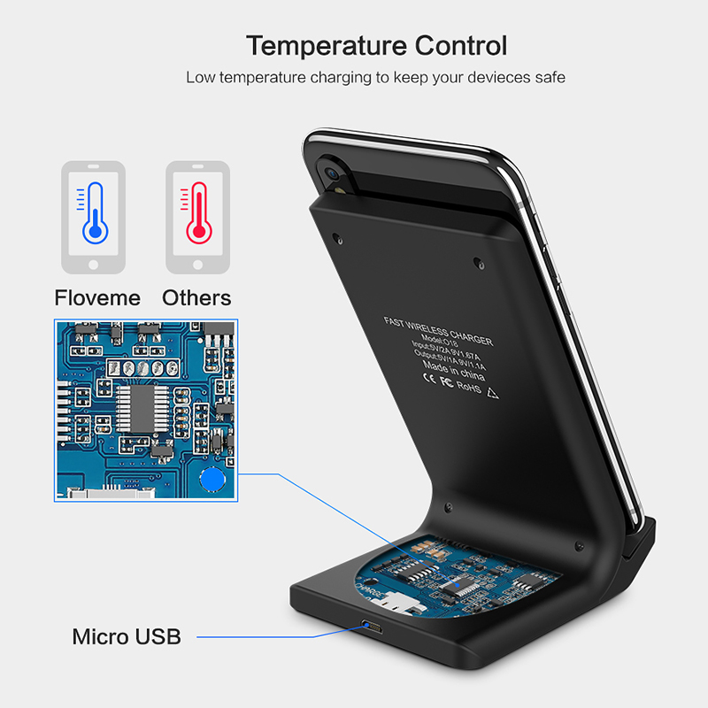 Wireless Charging Pad Smartphone Stand Dock