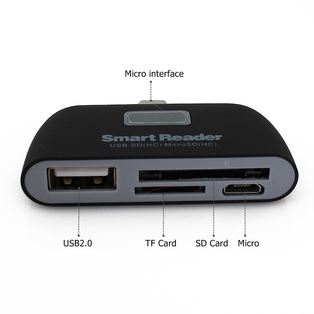 4in1 Mobile Card Reader Type C Port