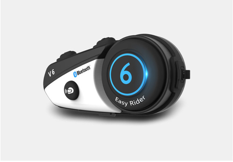 2-Way Radio Bluetooth Motorcycle Helmet Headset