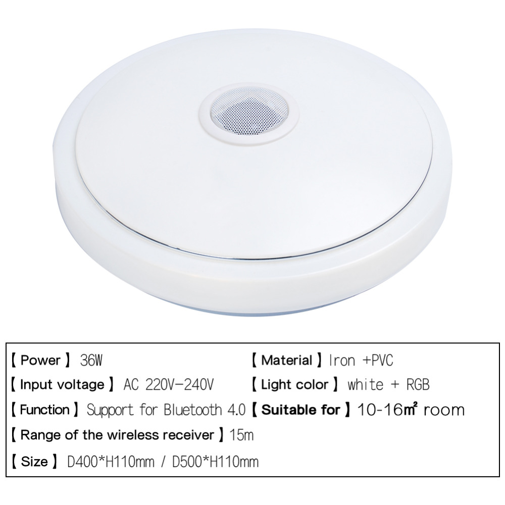 LED Lamp Bluetooth Ceiling Speakers