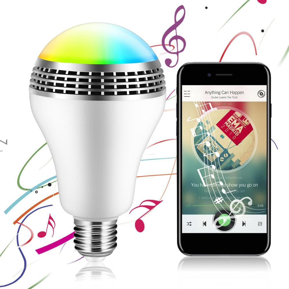 Smart Bluetooth LED Bulb Speaker
