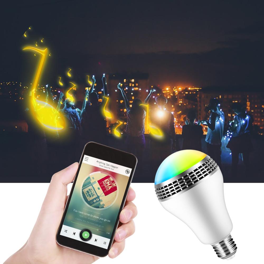 Smart Bluetooth LED Bulb Speaker