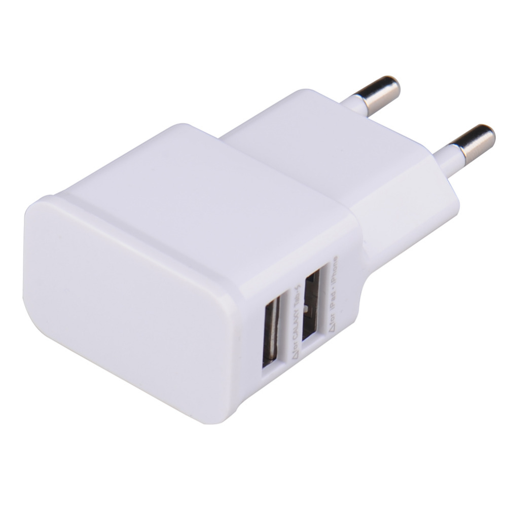 Universal Plug Dual USB Mobile Phone Charger