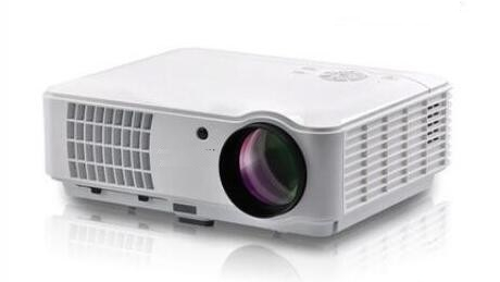 1080p 5500 Lumens HD WiFi 3D LED Projector (4 Pairs 3D Glasses Free)