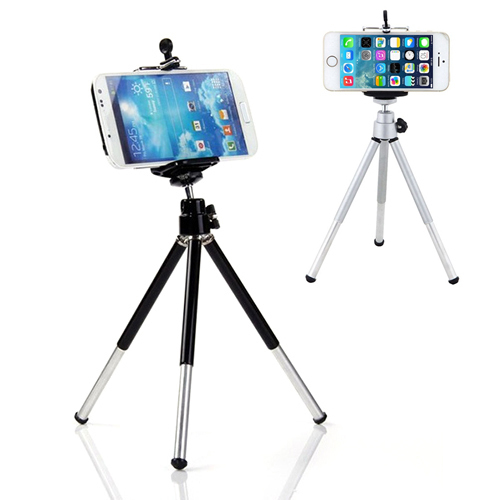 Universal Phone Tripod With Bluetooth Remote Control