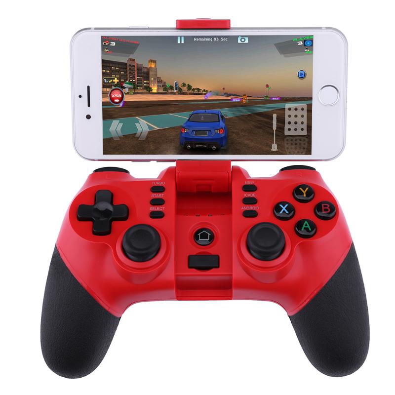 2.4G Wireless Bluetooth Game Controller With Smartphone Stand