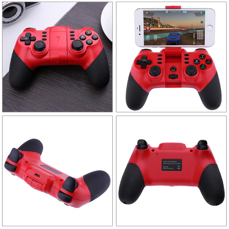 2.4G Wireless Bluetooth Game Controller With Smartphone Stand