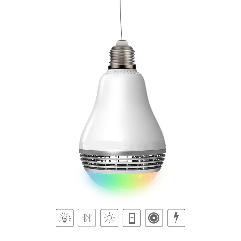 Wireless Speaker Bluetooth LED Bulb