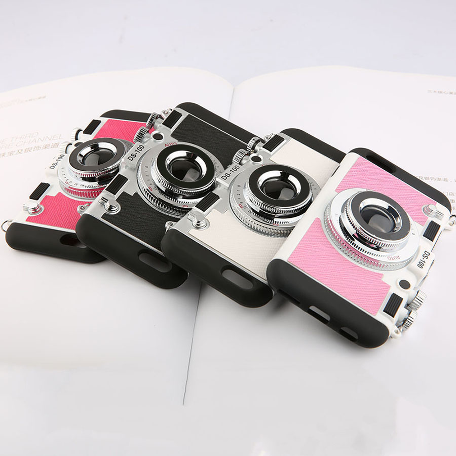 3D Retro Vintage Camera Themed iPhone Case