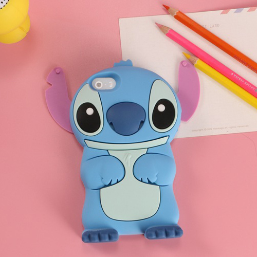 3D Cartoon Silicone iPhone Case