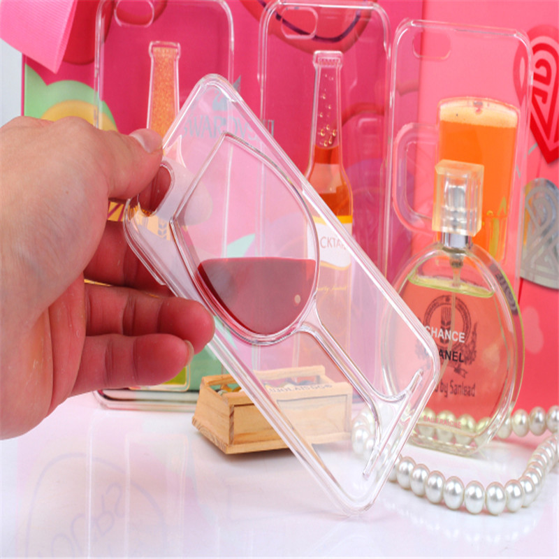 3D Glass Of Red Wine iPhone Case