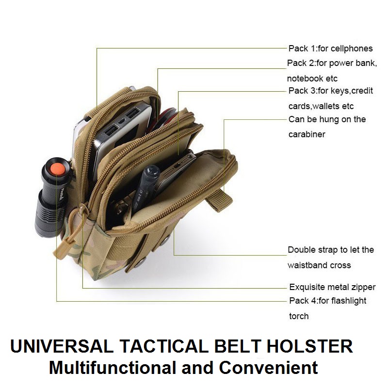 Multi Functional Universal Holster (Belt/Backpack)