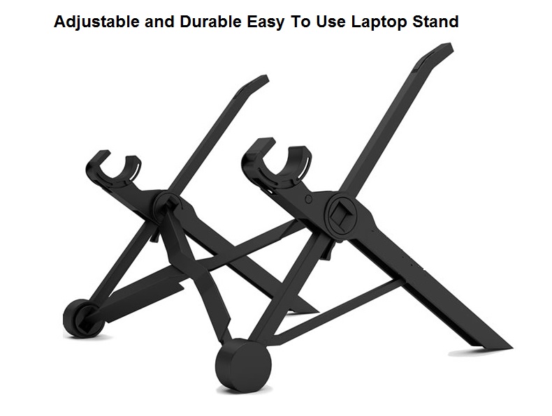 Portable And Adjustable Ergonomic Laptop Stand