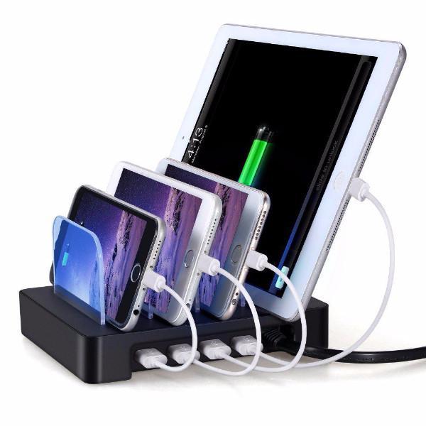 Portable 4 Port USB Charging Hub