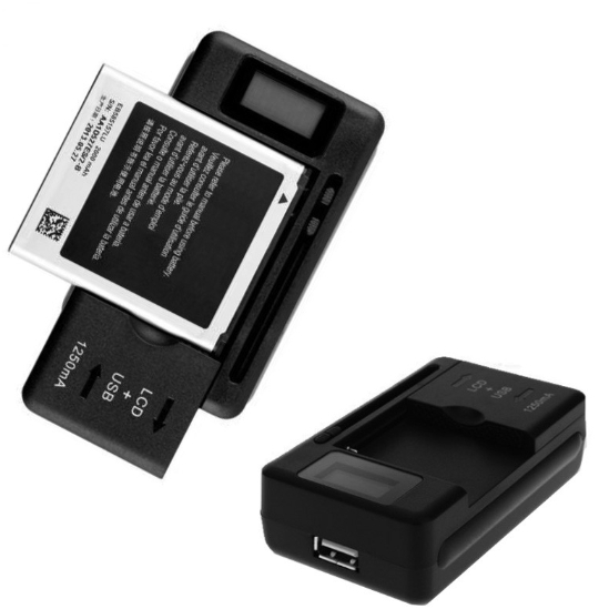 2-in-1 Universal Cellphone Battery Charger