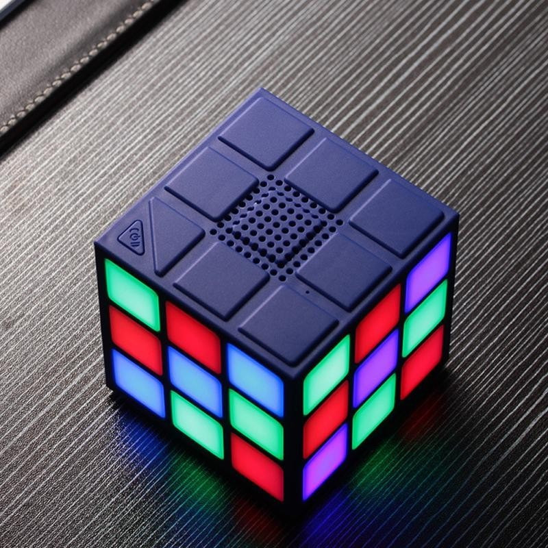 LED Rubix Cube Bluetooth Speaker