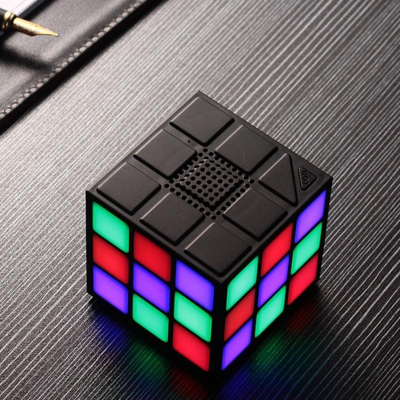 LED Rubix Cube Bluetooth Speaker