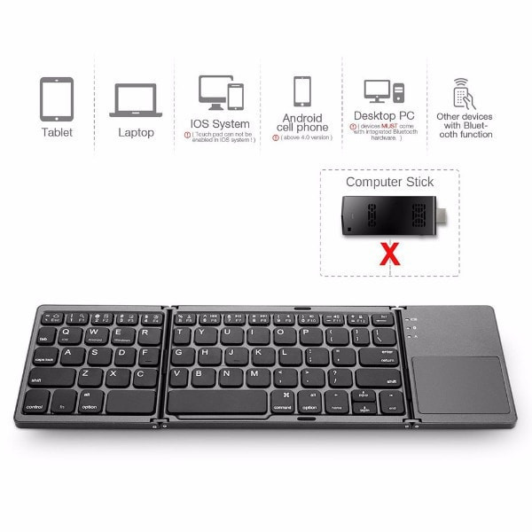 Bluetooth Pocket Keyboard