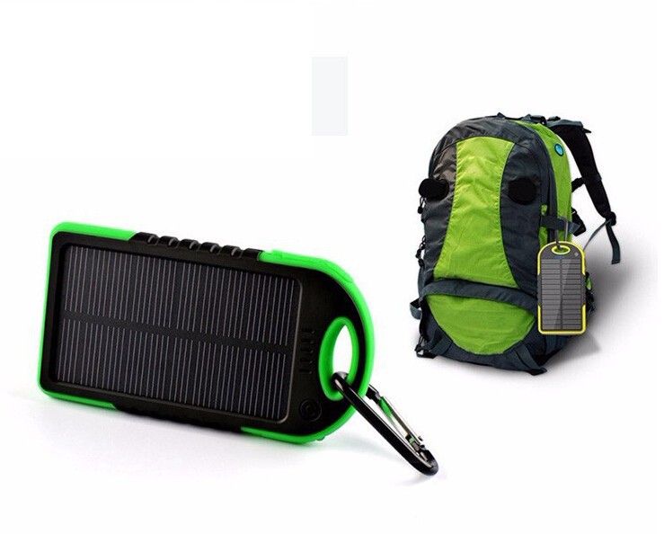 5000mAh Waterproof Power Bank Solar