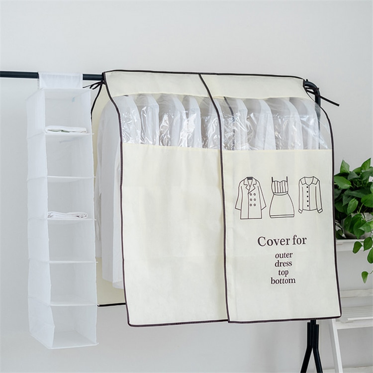 Hanging Clothes Cover Dust Bag