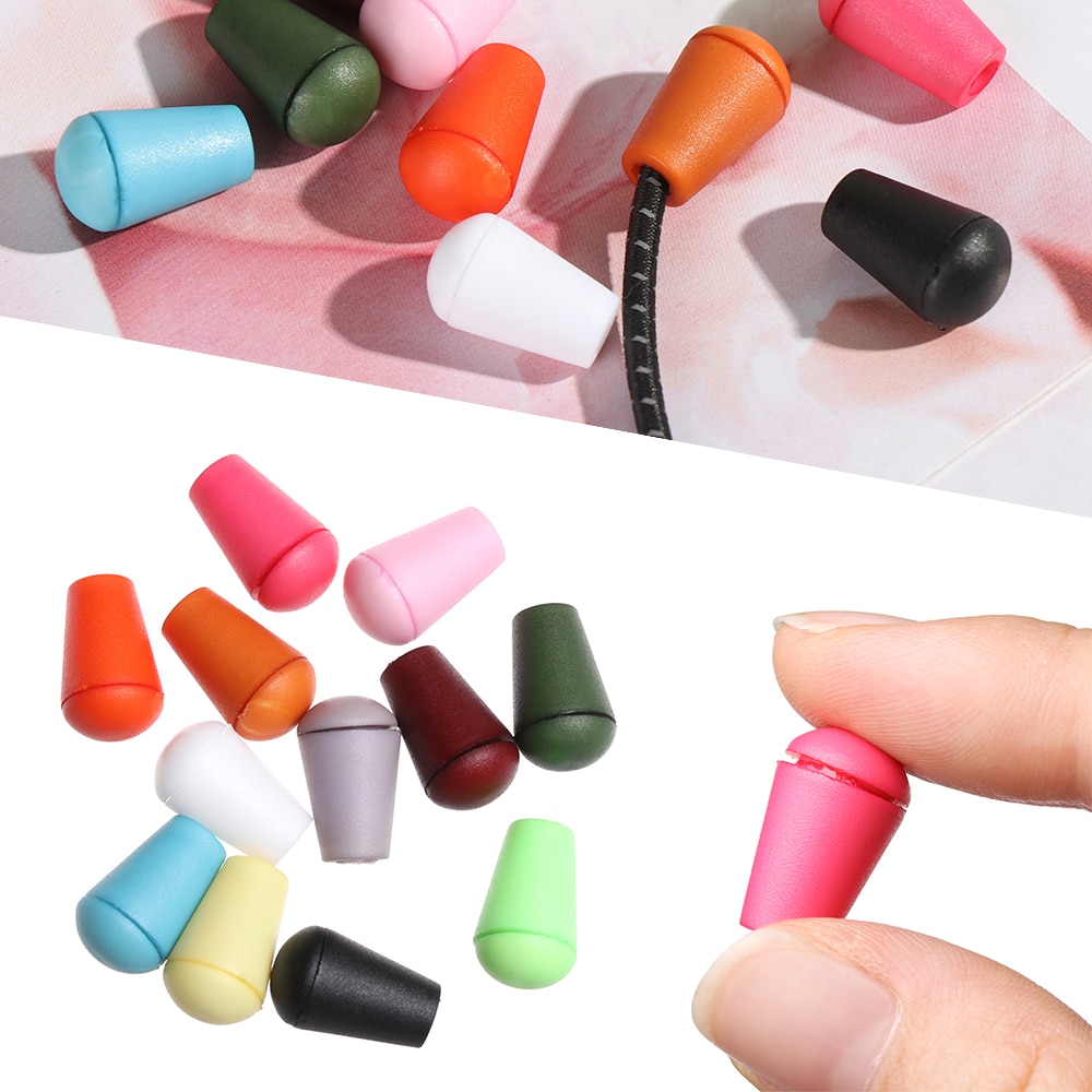 DIY Plastic Bell Cord Ends (20 pcs)